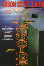 Cover of: Xenocide (Ender, Book 3) (Ender Quartet)