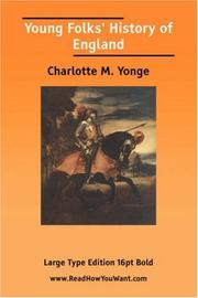 Cover of: Young Folks\' History of England by Charlotte Mary Yonge