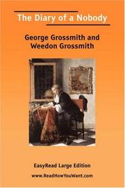Cover of: The Diary of a Nobody by George and Weedon Grossmith