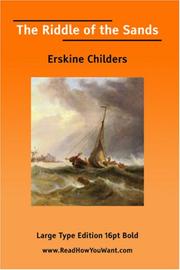 Cover of Riddle of the Sands