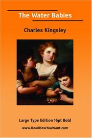 Cover of: The Water Babies (Large Print) by Charles Kingsley