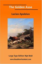 Cover of: The Golden Asse by Lucius Apuleius