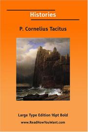 Cover of: Histories by P. Cornelius Tacitus