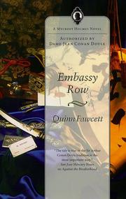 Cover of: Embassy Row: a Mycroft Holmes novel