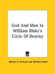 Cover of: God And Man In William Blake