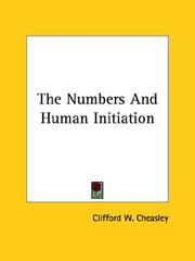Cover of: The Numbers And Human Initiation