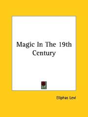 Cover of: Magic In The 19th Century