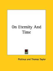 Cover of: On Eternity And Time