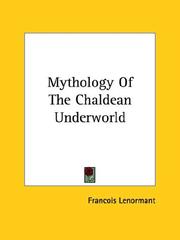 Cover of: Mythology Of The Chaldean Underworld