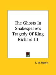 Cover of: The Ghosts In Shakespeare