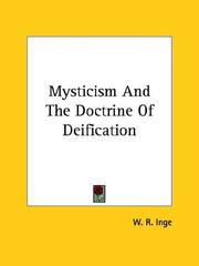 Cover of: Mysticism And The Doctrine Of Deification