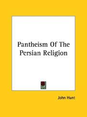 Cover of: Pantheism Of The Persian Religion