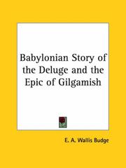 Cover of: Babylonian Story of the Deluge And the Epic of Gilgamish