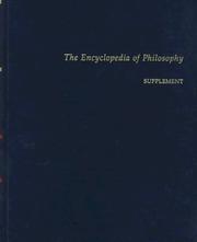 Cover of: The Encyclopedia of Philosophy by Donald M. Borchert