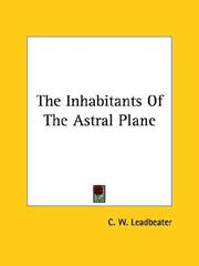 Cover of: The Inhabitants Of The Astral Plane