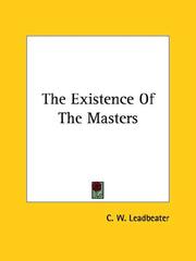 Cover of: The Existence Of The Masters