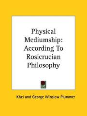 Cover of Physical Mediumship by khei,george winslow plummer