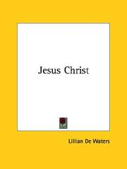 Cover of: Jesus Christ