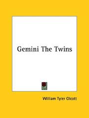 Cover of: Gemini The Twins