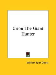 Cover of: Orion The Giant Hunter