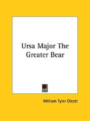 Cover of: Ursa Major The Greater Bear