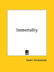 Cover of: Immortality by Vivekananda