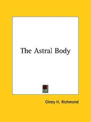 Cover of: The Astral Body