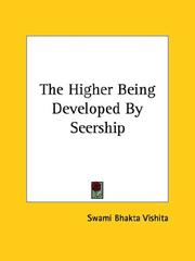 Cover of: The Higher Being Developed By Seership