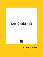 Cover of: Our Cookbook