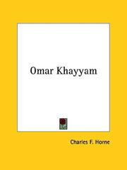Cover of: Omar Khayyam