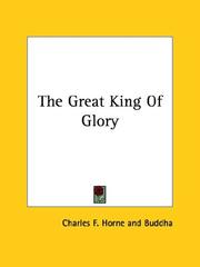 Cover of: The Great King Of Glory
