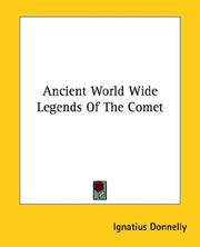 Cover of: Ancient World Wide Legends Of The Comet