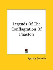 Cover of: Legends Of The Conflagration Of Phaeton
