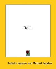 Cover of: Death by Isabella Ingalese, Richard Ingalese