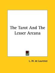 Cover of: The Tarot And The Lesser Arcana
