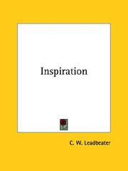 Cover of: Inspiration