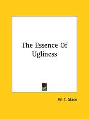 Cover of: The Essence Of Ugliness by W. T. Stace