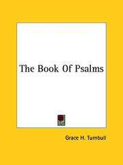 Cover of: The Book Of Psalms