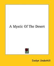 Cover of: A Mystic of the Desert