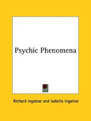 Cover of: Psychic Phenomena