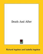 Cover of: Death And After