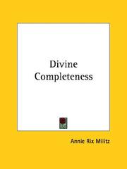 Cover of: Divine Completeness