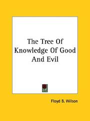 Cover of: The Tree Of Knowledge Of Good And Evil