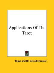 Cover of: Applications Of The Tarot