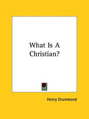 Cover of: What Is A Christian?