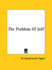 Cover of: The Problem Of Self by Rabindranath Tagore