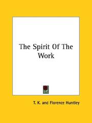 Cover of: The Spirit Of The Work