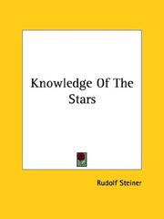 Cover of: Knowledge Of The Stars | Rudolf Steiner