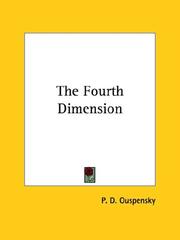Cover of: The Fourth Dimension