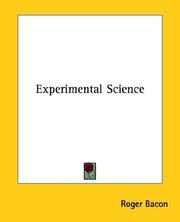 Cover of: Experimental Science